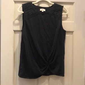 Loft sleeveless top